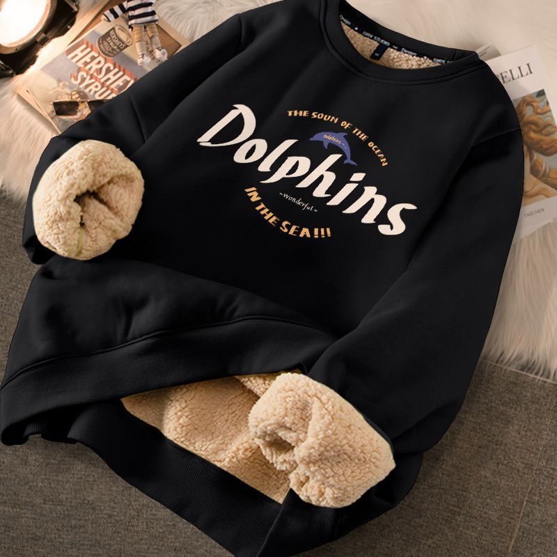 Fashion Thickened Printed Sweater For Women