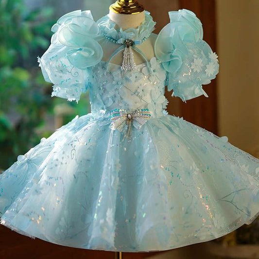 Girls' Princess Dress Light Luxury Minority High-end