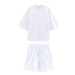Short Sleeve Double-sided Cloth Sweater Pants