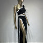 Bandage Dress European And American Shoulder Dress