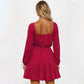 Women's Simple Dress Square Collar Fashion Skirt