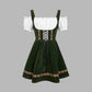 Traditional Bavarian Beer Garden Velvet Dress