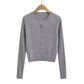 Cardigan tricoté Outer Match pour femme