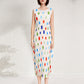 Colorful Polka Dot Dress Women's Summer