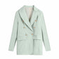 Pure Color Slim Casual Long-sleeved Slimming Blazer