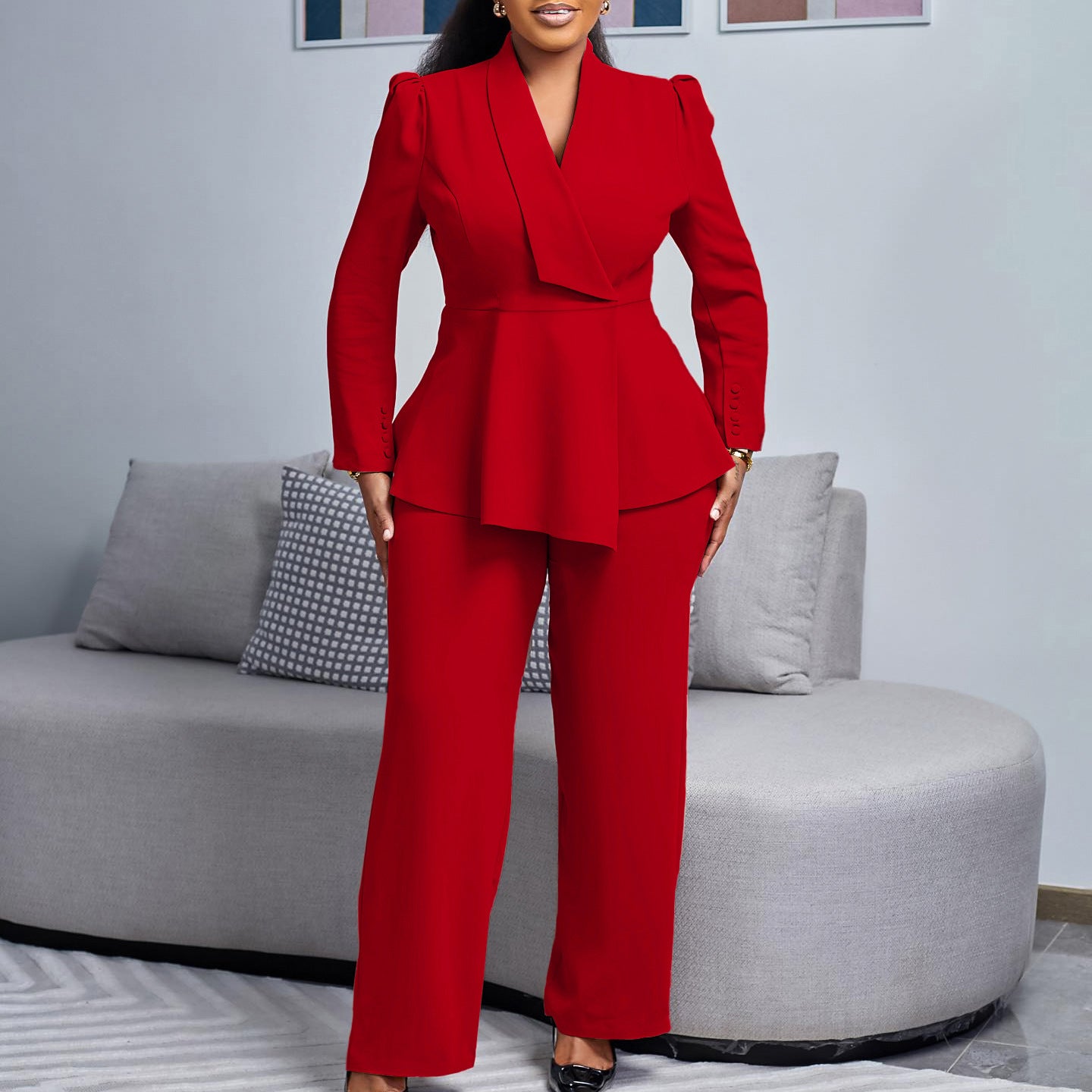 Women's New Fashion Graceful Personality Elegant Suit