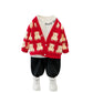 Three-piece Suit Baby Foreign Style Spring And Autumn Coat