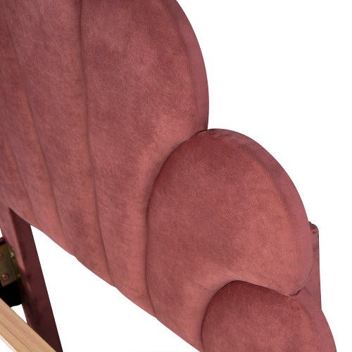 Linen Material With Metal Frame Bed Frame