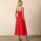 Backless Strappy Slim Women's Dress