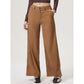 Women's Retro Straight Wide Leg Corduroy Trousers