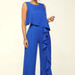 Combinaison de couleur unie pour femme
