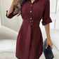 European And American Fashion Shirt Dress