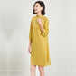Robe à manches longues, élégante et tendance
