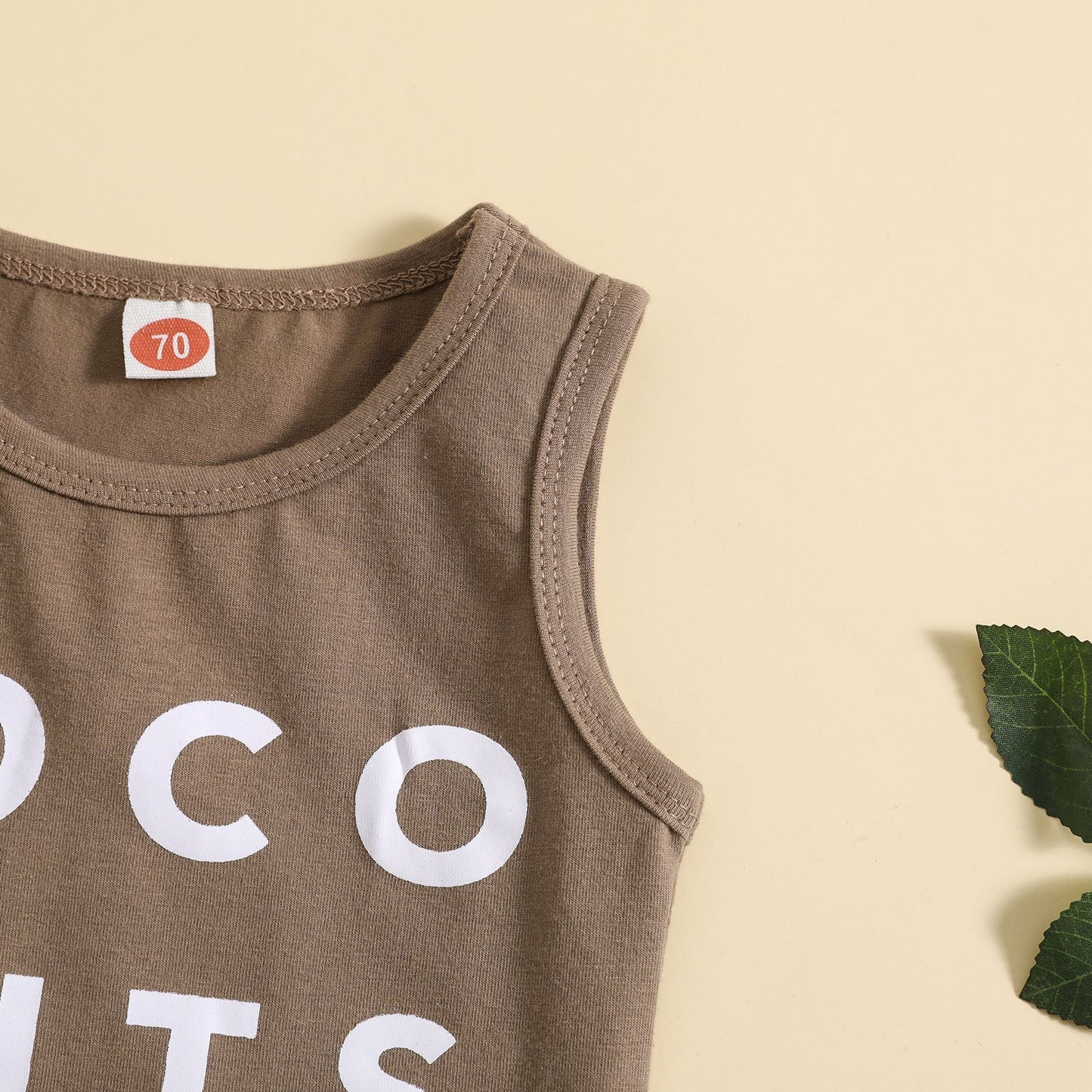 Children's Summer Clothing Casual Letter Print Short-sleeve Cartoon Shorts Suit