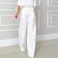Summer New Half Collar Top Two-piece Set
