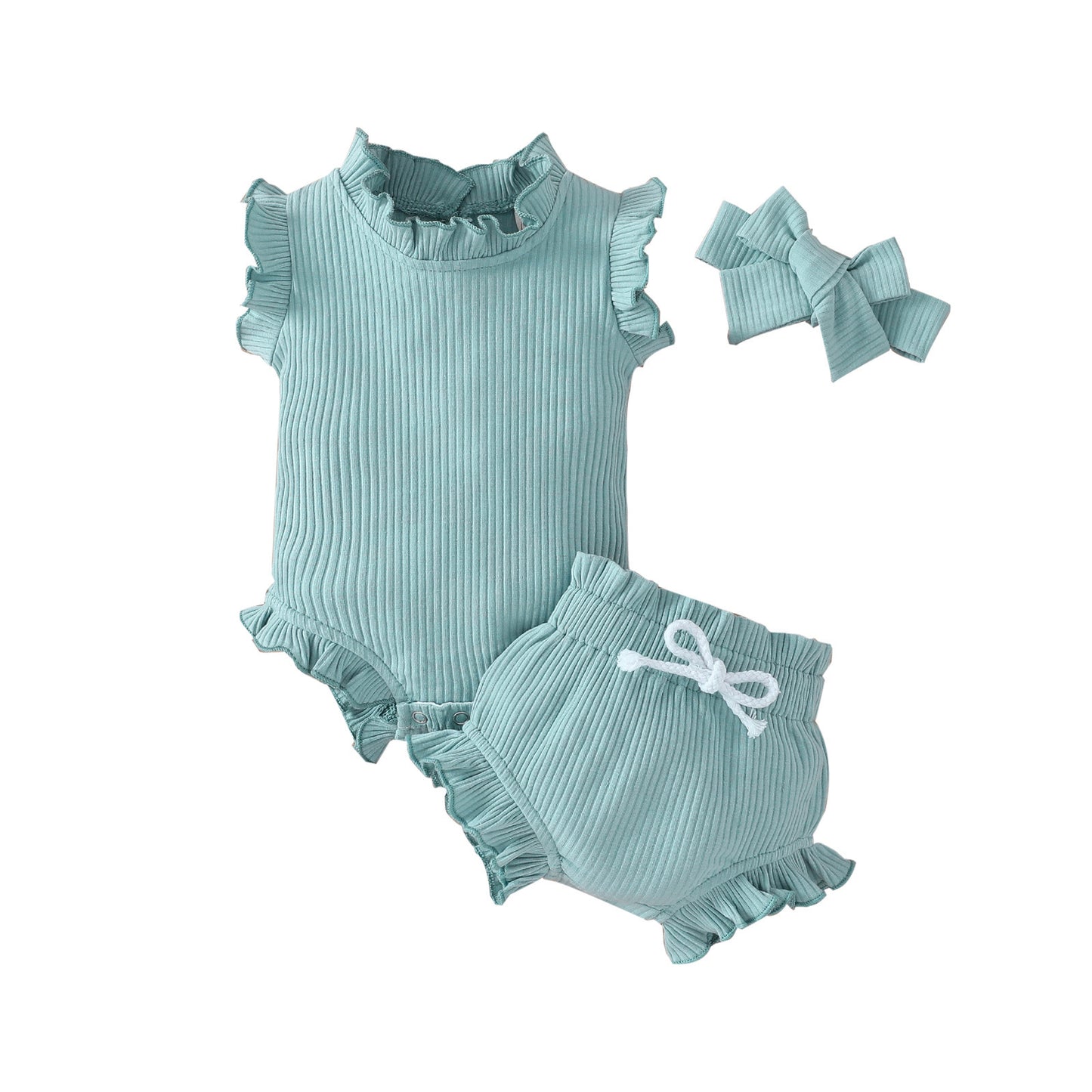 Solid Color Set Three-piece Set Candy Color Multicolor
