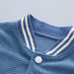 Boys' Fashionable Simple Letter Jacket Pants Suit