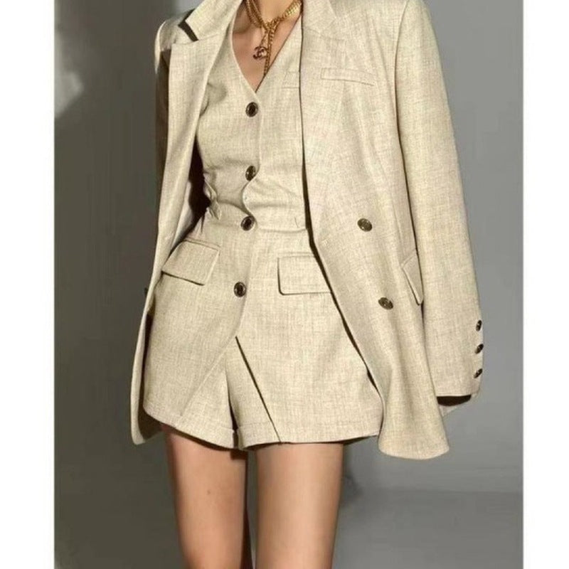 Fashion Ladies' Vest Top Suit
