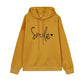 Women's Simple Round Neck Long Sleeve Printed Loose Sweatshirt