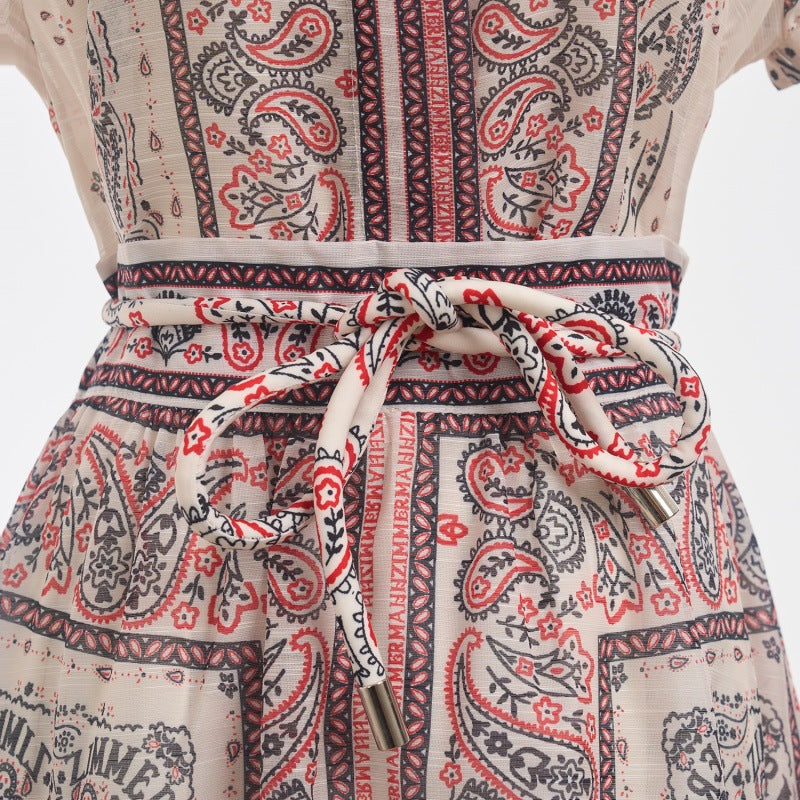 Lapel Slim Top Long Skirt Two-piece Set