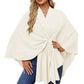 Loose V-neck Shawl Cape Fashionable Jacket