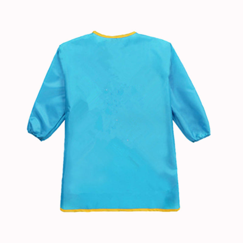 Solid Color Printing Children's Painting Pullover