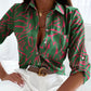 Women's Long-sleeved Shirt Print