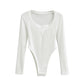 Combinaison à manches longues pour fille sexy, style spécial, moulante, été