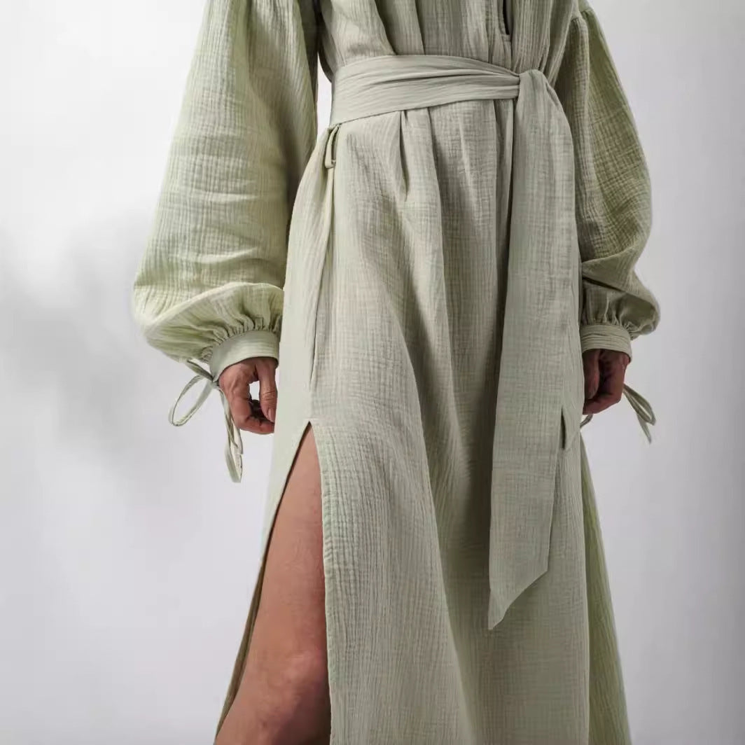 Women's Dignified Sense Of Design Long Sleeve Dress