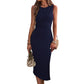 Y2g Style Pleated Slim Fit Dress Women