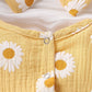 Combinaison d'été pour bébé fille, motif soleil, joyeux, petit tournesol, trois couleurs, avec coiffe