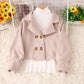Female Temperament Simple Suit Collar Top