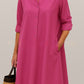 Women's Fashion Loose Solid Color Dress