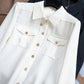 Fashionable Personalized French Elegant Shirt For Women