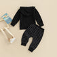 Casual Sports Style Children's Clothing Autumn And Winter New Solid Color Hooded Sweater