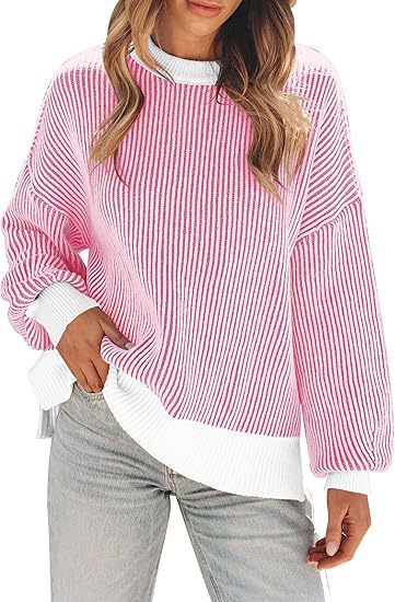 Loose All-match Knitted Pullover Top For Women