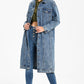 Women's Fashion Wash Retro Slim Denim Top
