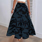 Elegant Professional-ready Draped Pleated Skirt For Women