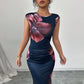 European And American Slim Sleeveless One-step Skirt