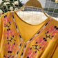 Women's Waist Slimming Mid-length Travel Vacation Dress