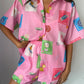 Women's Fashion Casual Printing Home Wear Suit