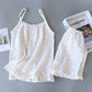 Women's Gauze Shorts Household Clothing Loose Set