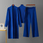 European And American Style Exotic Solid Color Casual Suit Women
