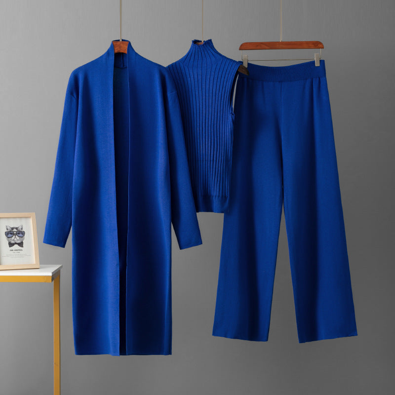 European And American Style Exotic Solid Color Casual Suit Women