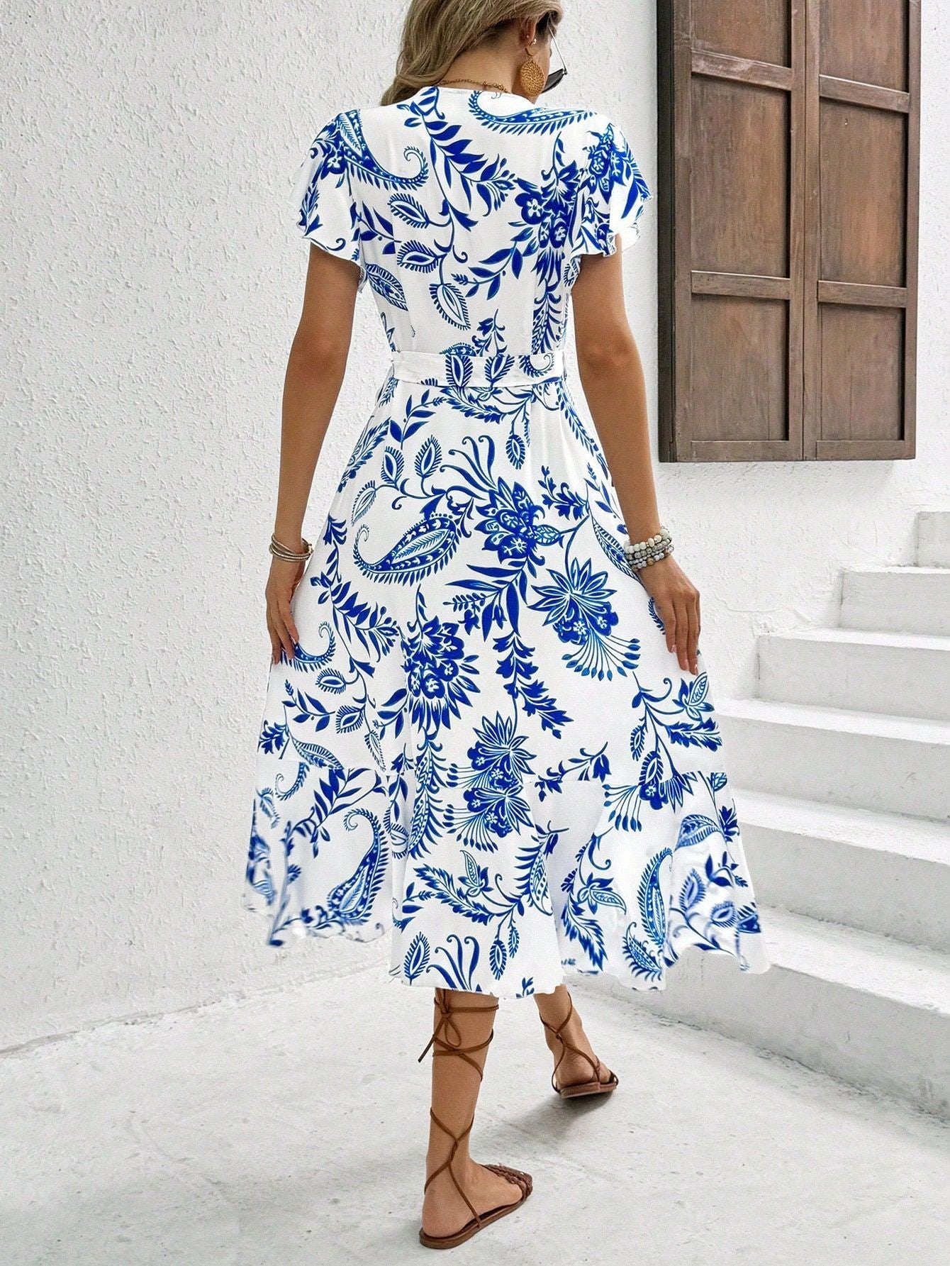 Fashion Trend Polyester Fiber Women's Dress