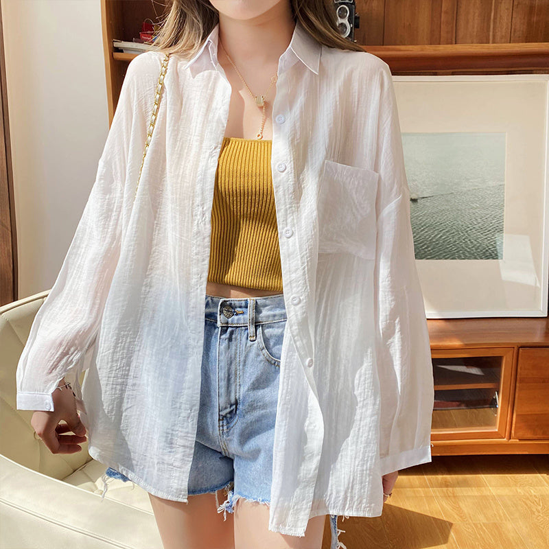 Women's Fashion Versatile Shirt Jacket