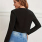 Short Coat Casual Slim Fit High Waist Suit Fashionable Top