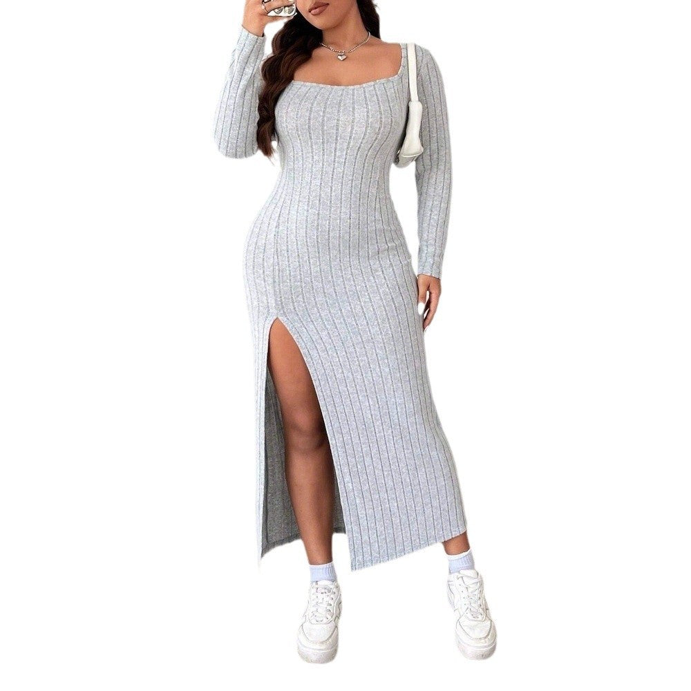 Plus Size Women's Simple Casual Dress
