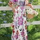 Women's Casual Loose-fit Elegant Printed Dress
