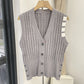 Women's Fashion Personality British Knitted Vest
